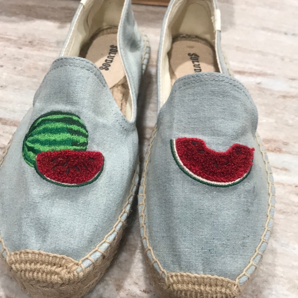 Soludos - Watermelons Slipper in Chambray - sz 6.5 - Picture 5 of 8